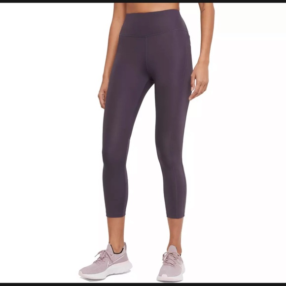 Nike dark raisin leggings Clearance